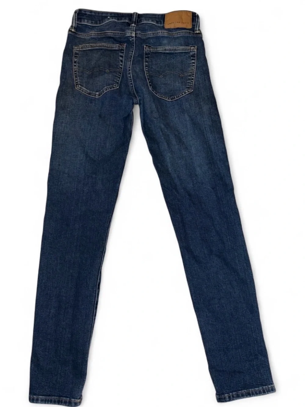 American Eagle AirFlex+ Men’s 28x32 Slim Straight Stretch Jeans Dark Wash Denim